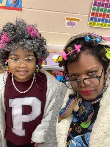 Philmore Academy for Science and Technology student and teacher